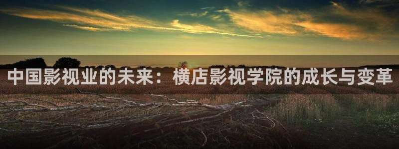 白云视频下载官方版：中国影视业的未来：横店影视学院的成长与变革